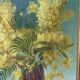 Peinture sur bois, les mimosas, Belli