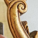 Vintage baroque style gold resin mirror