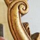 Vintage baroque style gold resin mirror