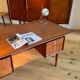 Bureau système biface scandinave vintage en teck "Søren"