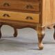 Vintage Danish 1967 Highboy 6 Drawer Dresser in Oak