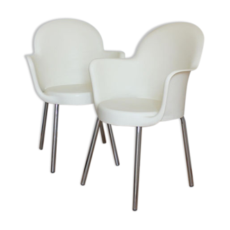 Set of 4 Armchairs "Sintesi" by Marcello Ziliani