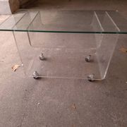David Lange rolling table for Roche Bobois