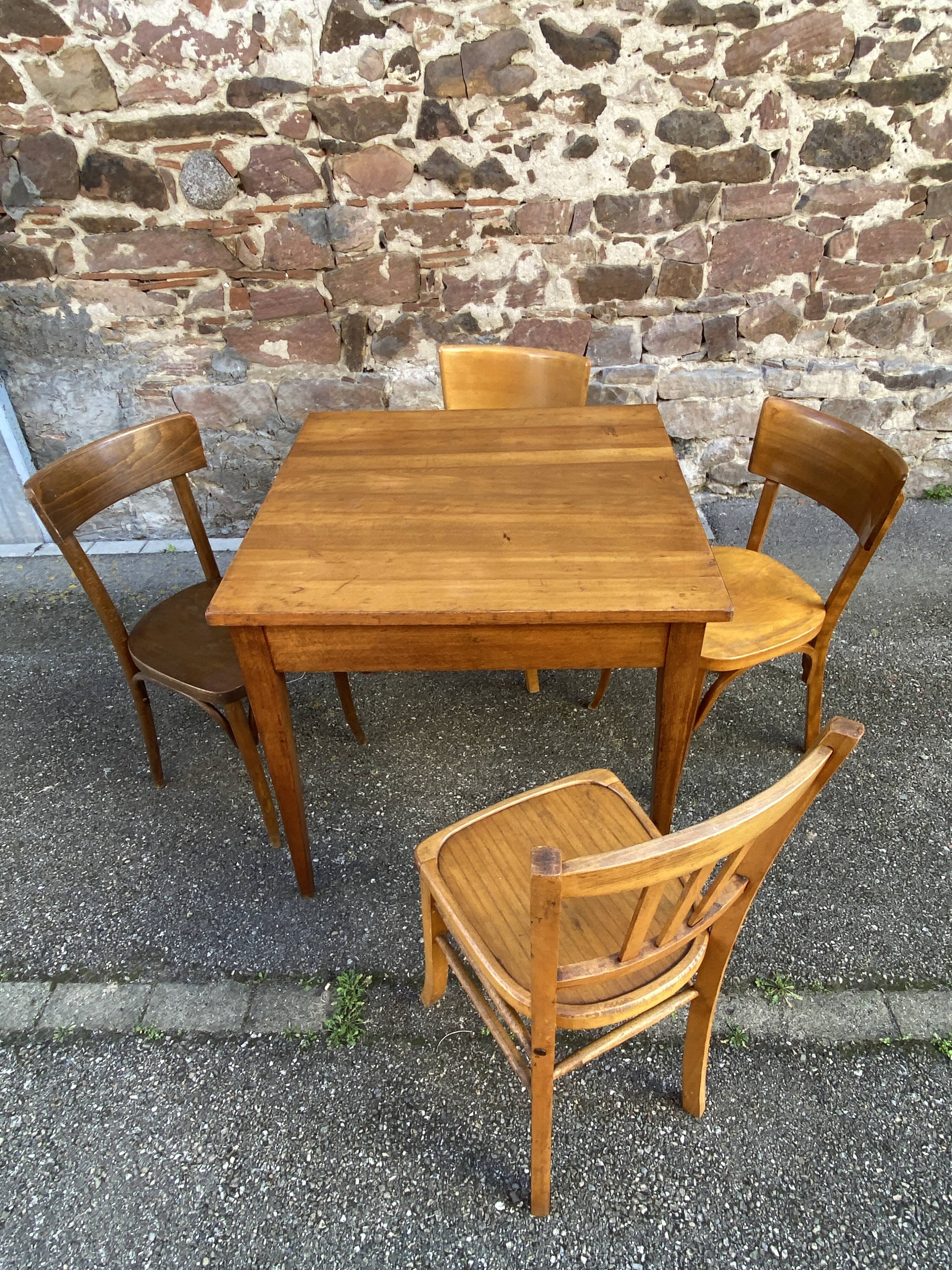 Vintage bistro table