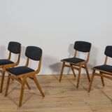 Boomerang Dining Chairs Typ 229xB from Goscinski Furniture Factory, 1960s,