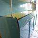 Buffet in blue and yellow formica