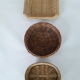 Lot de 5 corbeilles en osier