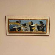 Swedish Oil on Panel – “Bird Movement” by Calle Johansson – Vintage