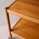 1960s Scandinavian pine wood trolley
