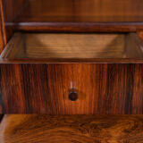 Bibliothèque en palissandre du milieu du siècle