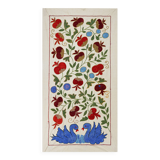 Vintage Turkish rug hand-knotted 50x95cm