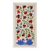 Vintage Turkish rug hand-knotted 50x95cm
