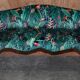 Mini canapé vintage en tissu Birds of Paradise