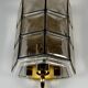60s 70s Wall Lamp Wall Sconce Glashütte Limburg Germany Glass & Metal