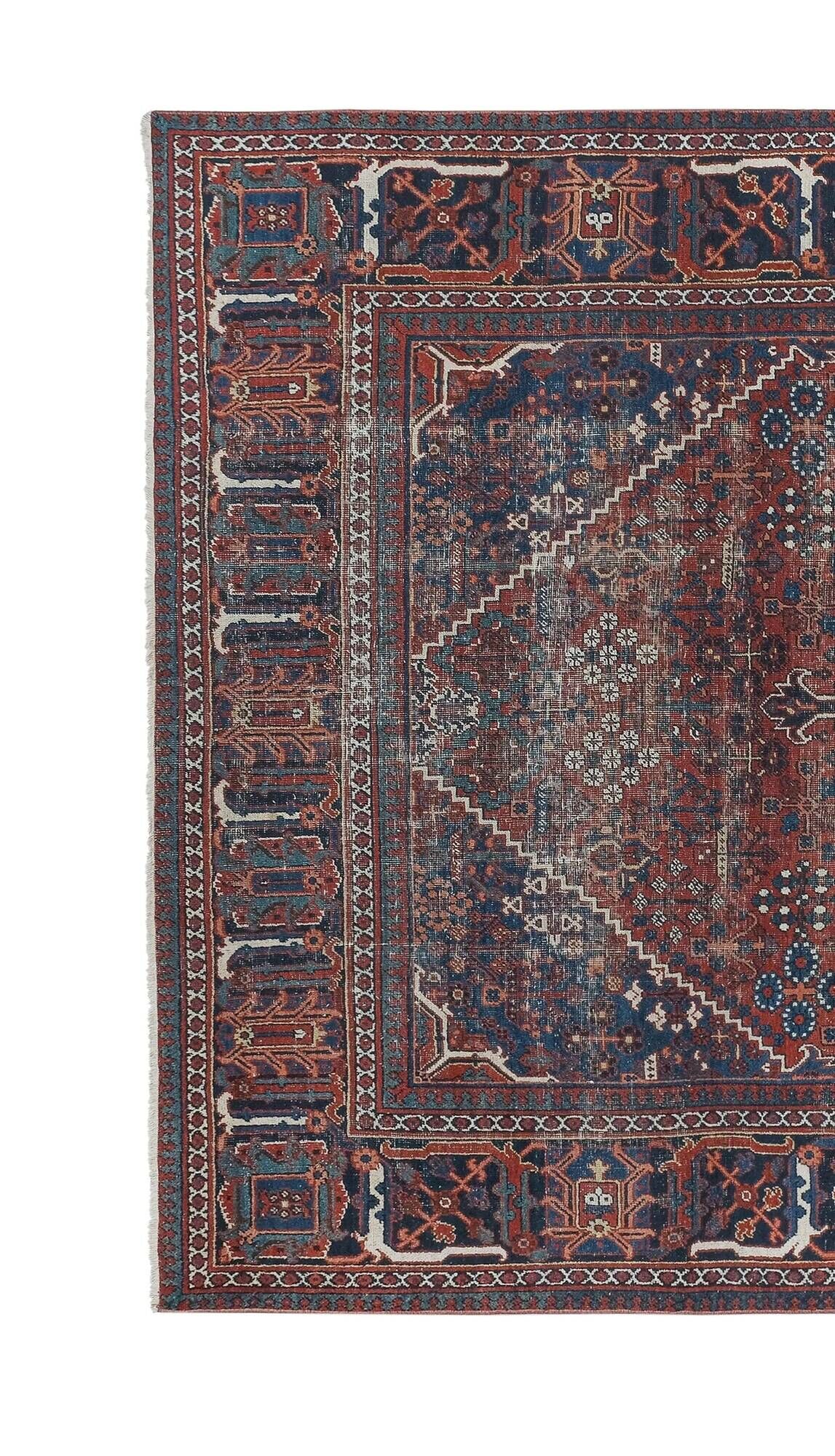 Tapis turc vintage fait main