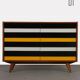 Commode jaune et noire modèle U-453 par Jiri Jiroutek, 1960