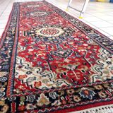 Tapis vintage du Moyen-Orient Malayer fait main en laine – 80 x 289 cm 1950