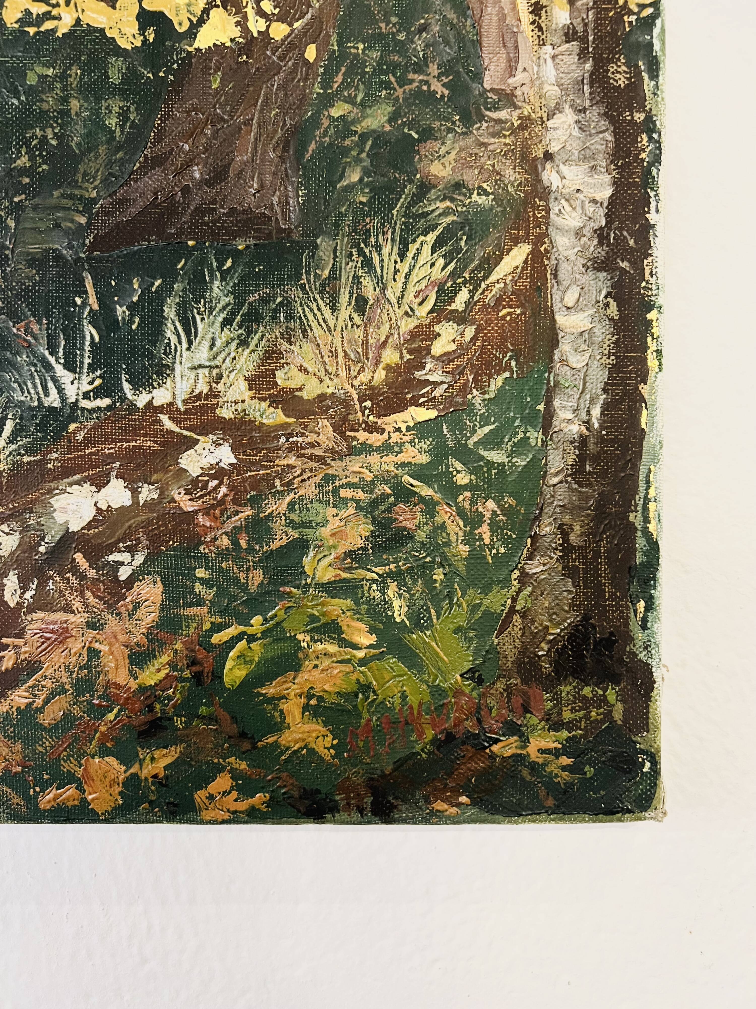 Tableau "Chemin dans le sous-bois"