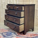 Commode anglaise du XIXème en chêne