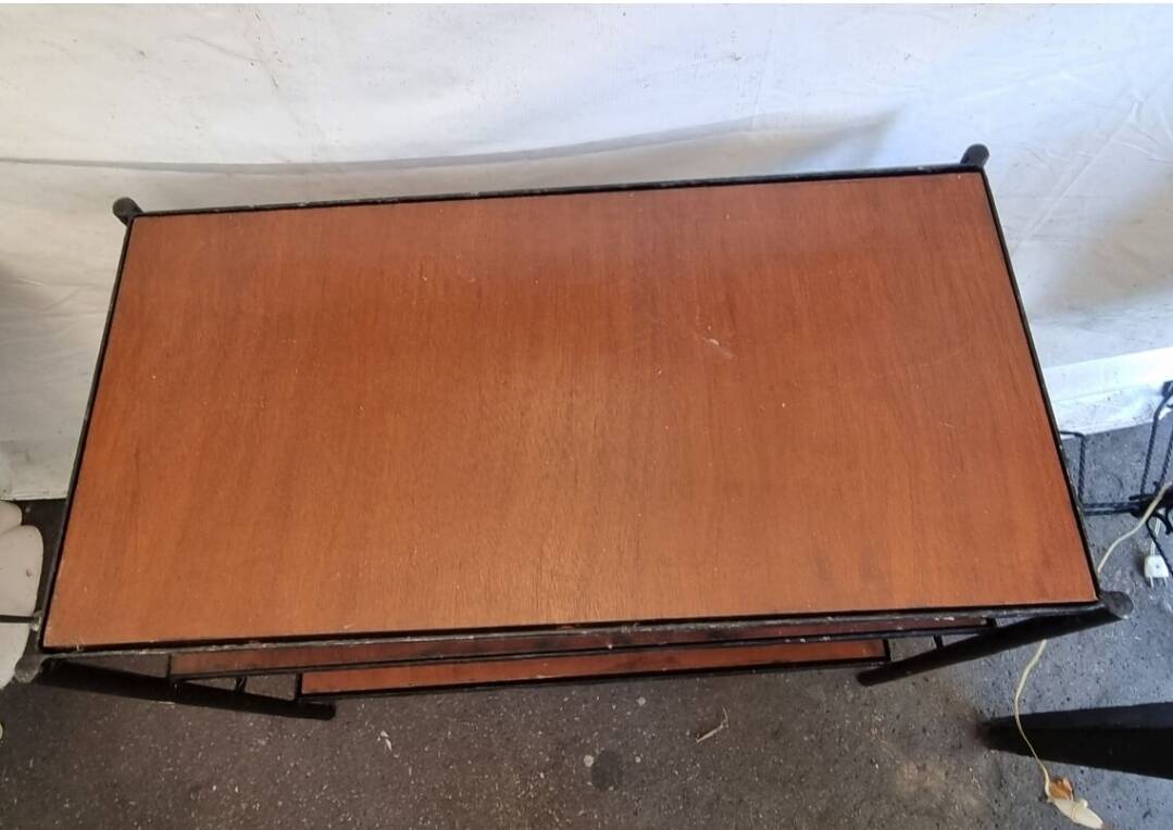 Console, étagère sur pied industrielle