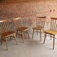 4 bistro chairs 1960