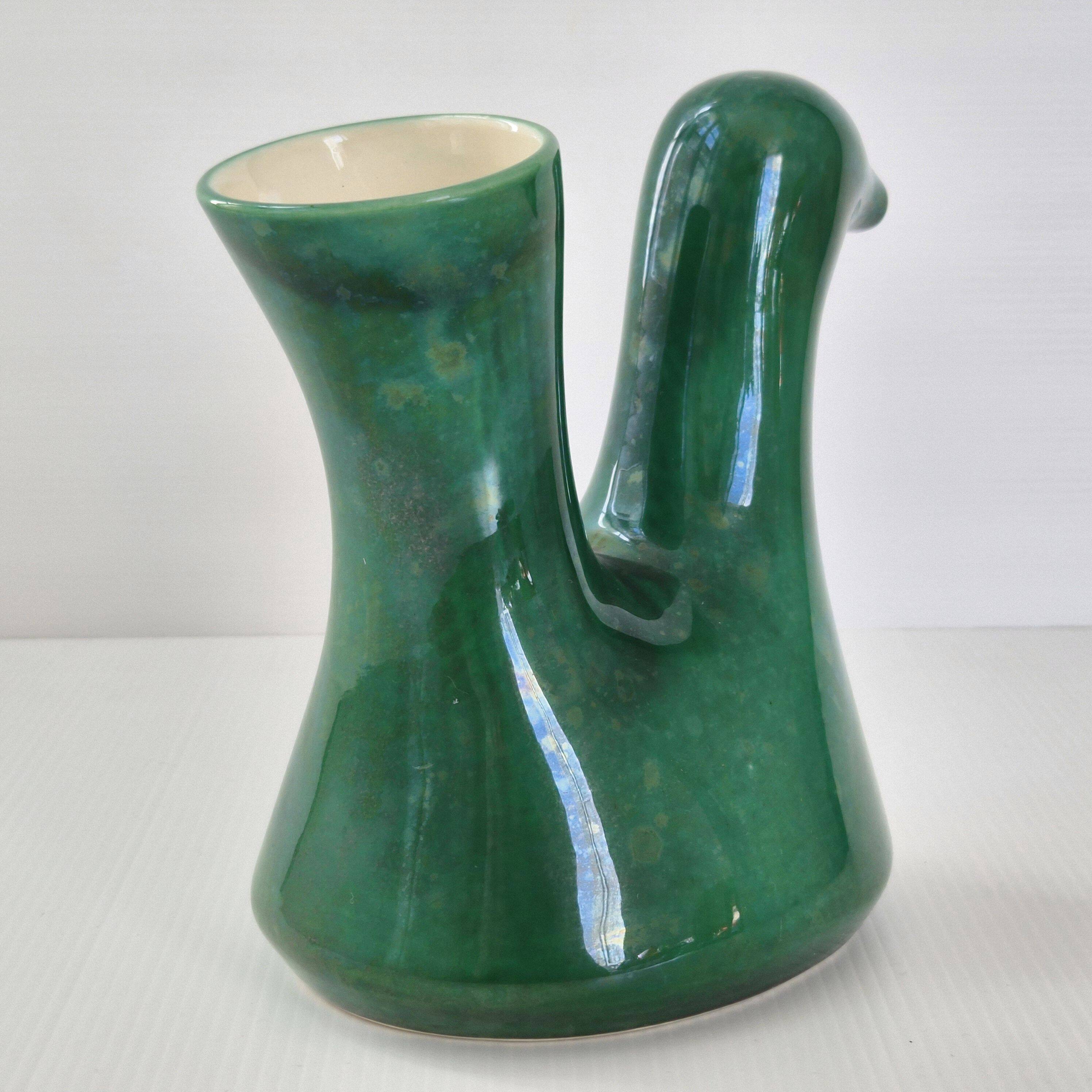 Vintage dove pitcher by Jean Varoqueaux 1960