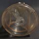 Enamelled glass ewer decanter gold decoration numbered early twentieth art nouveau