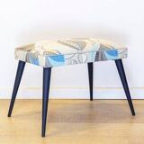 Mid-Century Footstool, Spain, 1950s
