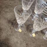 Vannes le Châtel crystal glasses