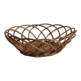 Vintage woven wicker basket