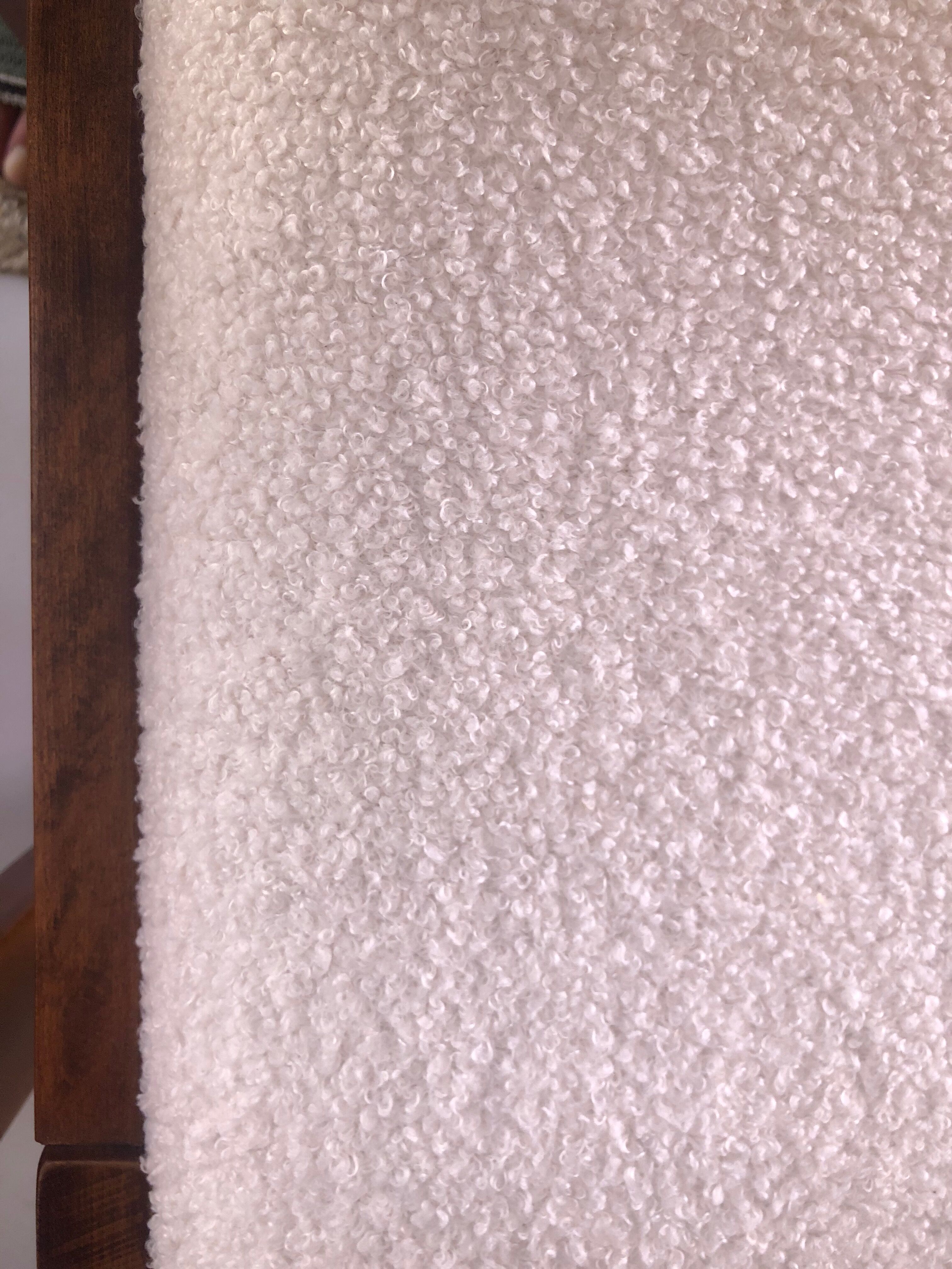 2 vintage chairs in solid wood and buckle 1970