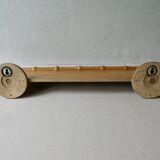 Wooden wall shelf, imitating bamboo