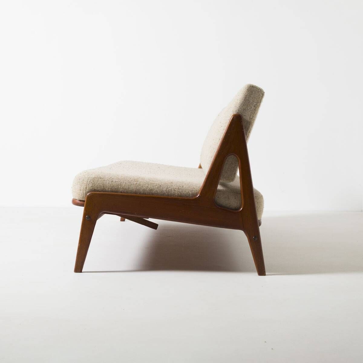 Mid-century Teak Sofa / Daybed by Arne Wahl Iversen for Komfort, Denmark, 1