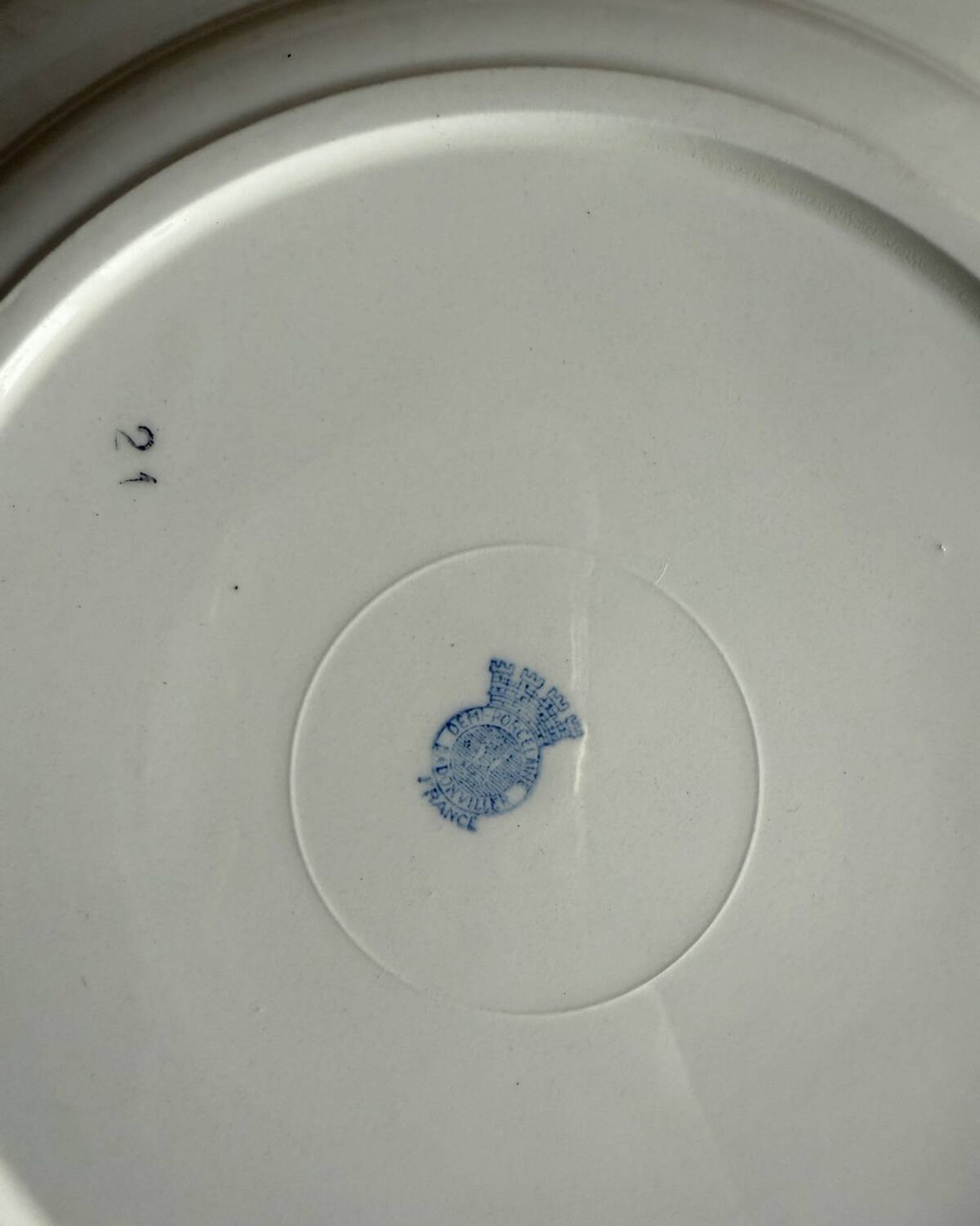 Badonviller round dish