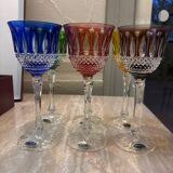 6 Roemers crystal wine glasses