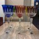 6 Roemers crystal wine glasses
