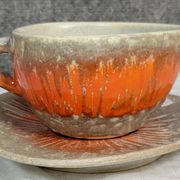 1930s ceramic cup and saucer