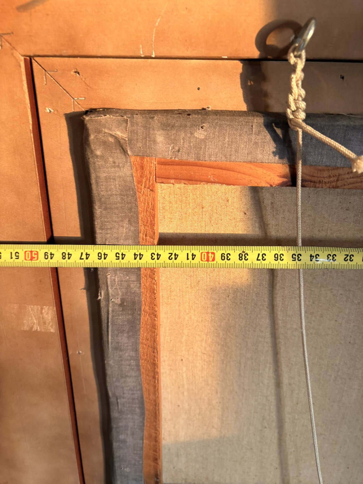 Oil Painting Canvas DEMAREST House Path Forest Landscape River