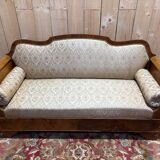 Banquette à crosses de style Louis Philippe