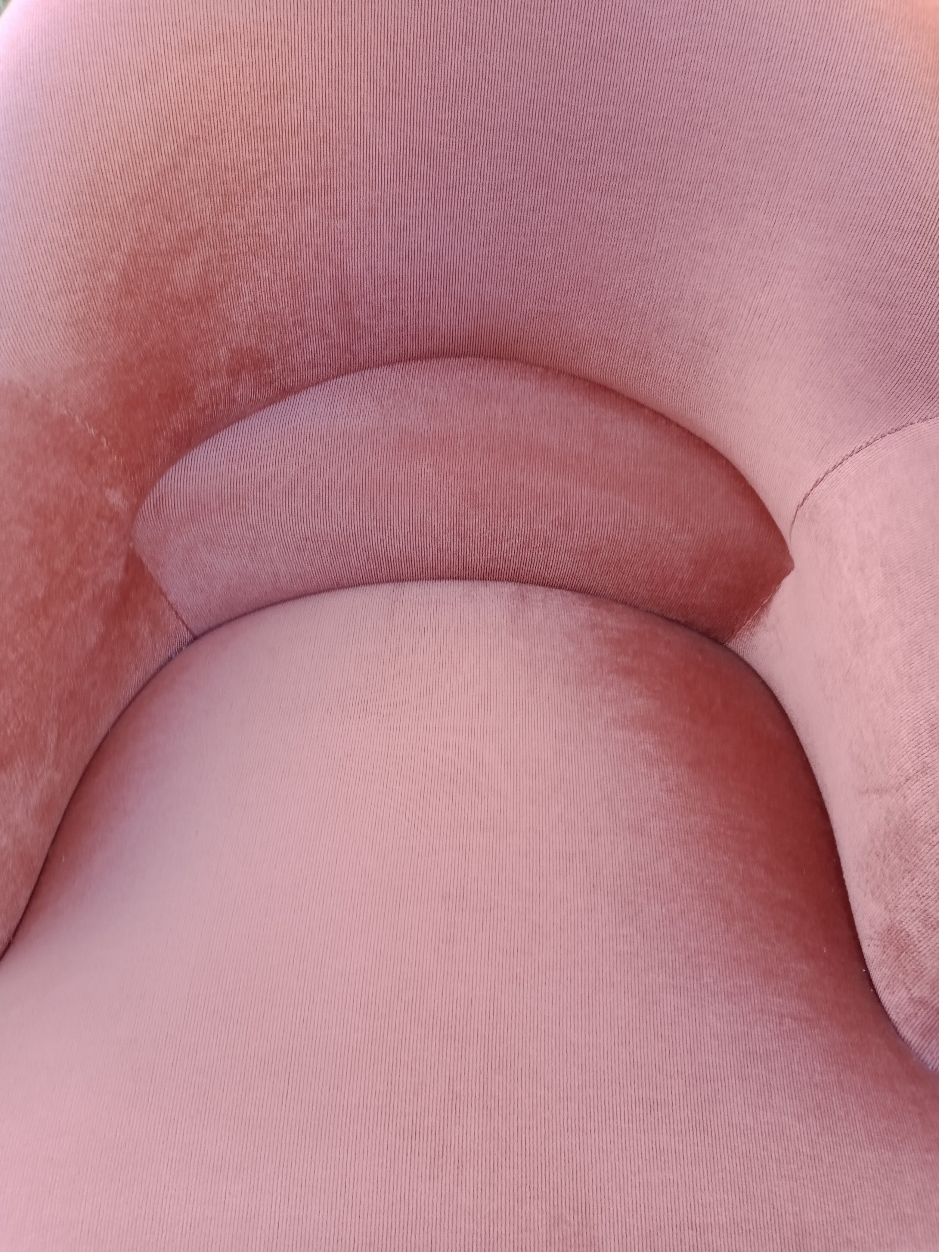 Toad armchairs, a pair