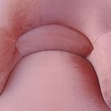 Toad armchairs, a pair