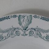 6 assiettes plates compiegne terre de fer