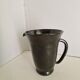 Pichet Accolay 1960s 1970s Enamelled Metallic Black