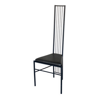 80s metal chair