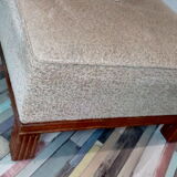 Pouf repose-pied art déco