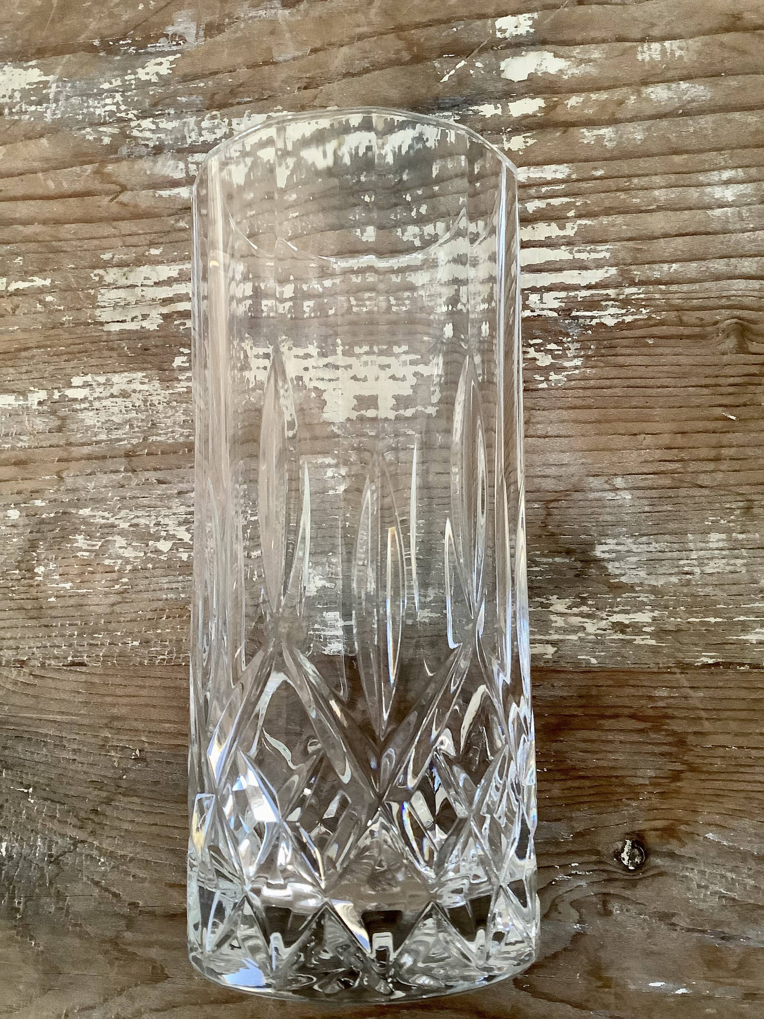Set of 4 glasses high long drink cocktail crystal Royal Doulton