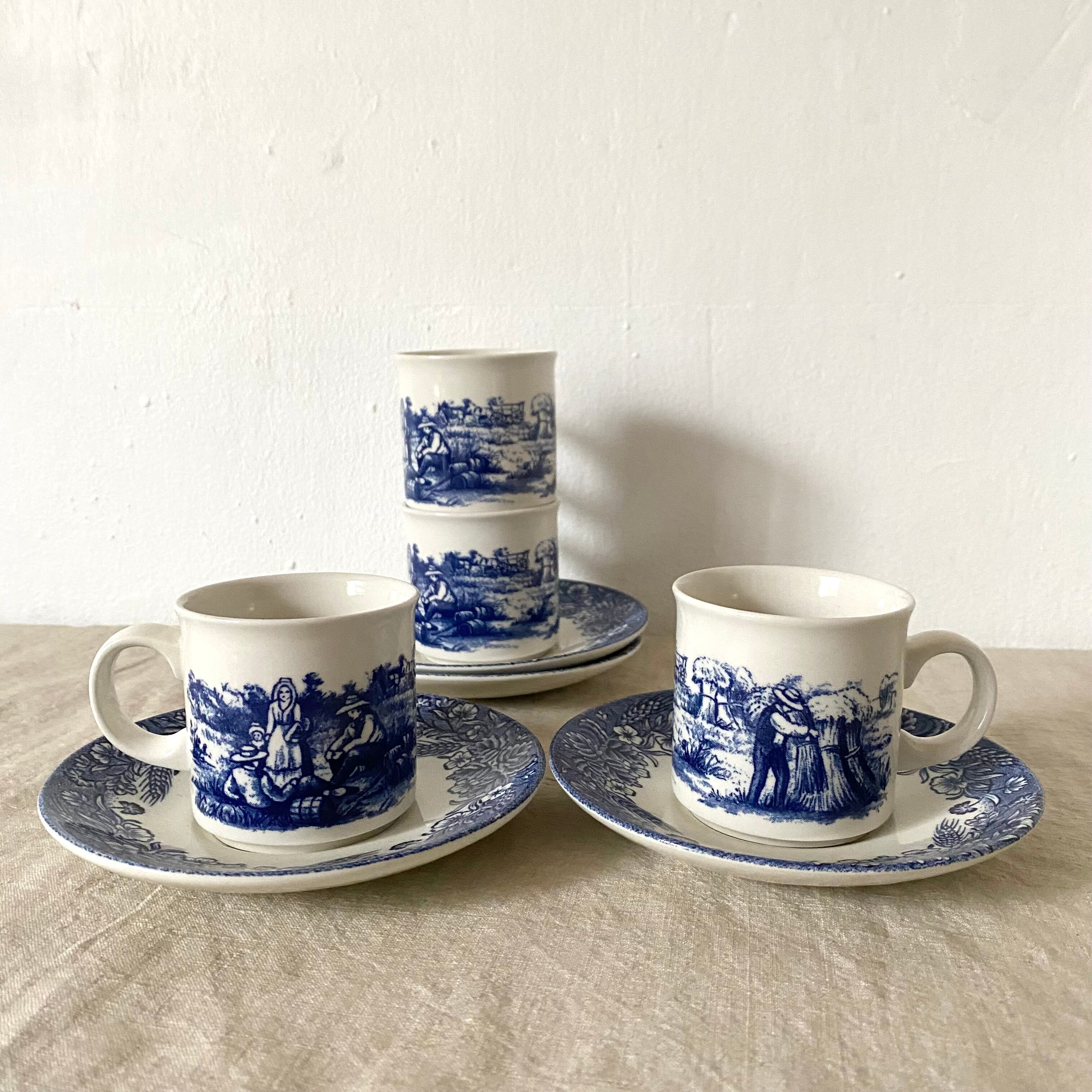 English coffee cups Churchill England