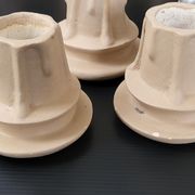 Pair of vintage 1940 plaster sconces