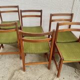 Series Of 6 Chairs Ulferts Tibro Sweden -
