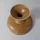 old large stoneware compotier plate on vintage foot
